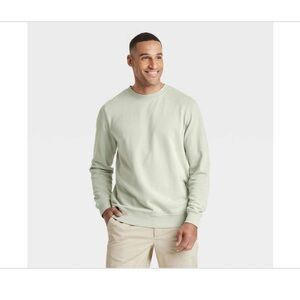 Men's French Terry Crewneck Pullover Sweatshirt